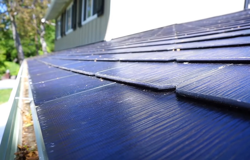 What are the Features and advantages TeslaSolar Roof Tiles?