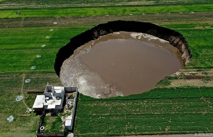 sinkholes