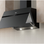 angled cooker hood